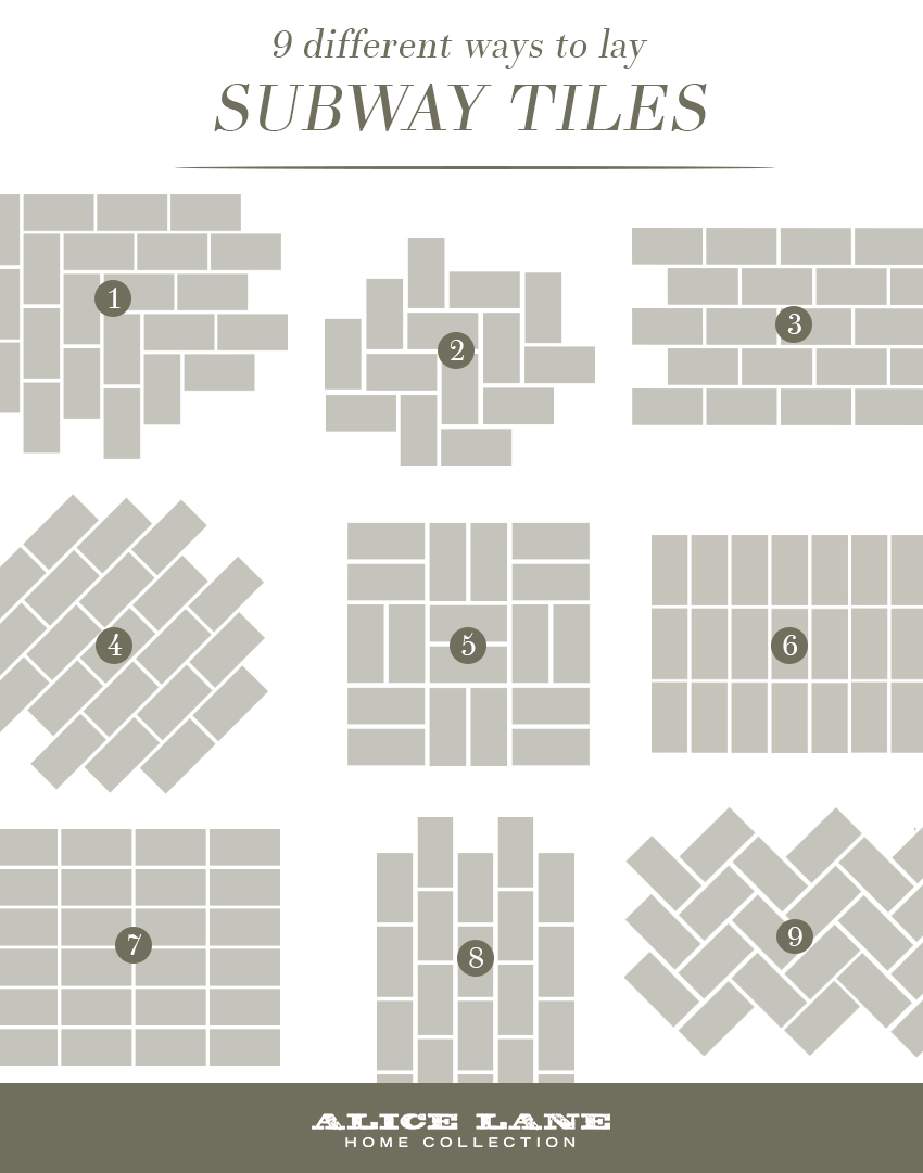 9种铺设地铁瓷砖的不同方法- Sebring服务