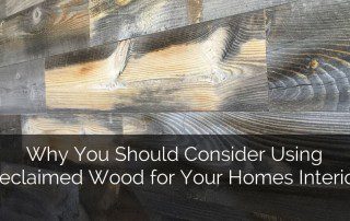 为什么你应该考虑使用回收木材为您的住宅室内- Sebring设计建造