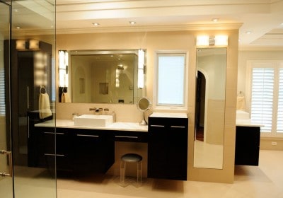 浴室镜是完美的最终触摸 - 培养设计版本