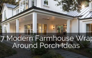 现代农舍包裹 -  porch-ideas