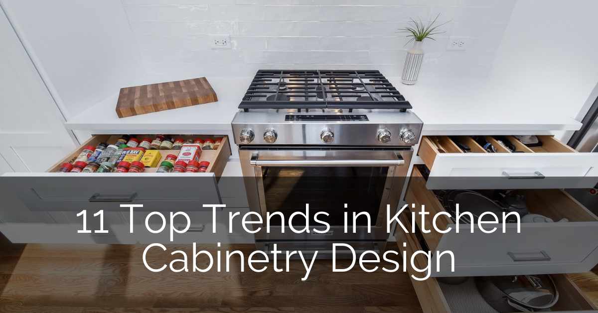 厨房橱柜设计的顶级趋势- Sebring Design Build