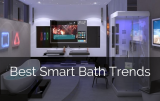 最智能的浴室趋势 - 分离设计构建